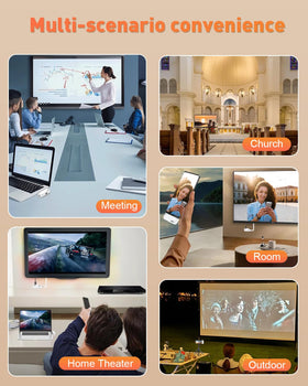 Visoud portable design fits in bags for travel or meetings