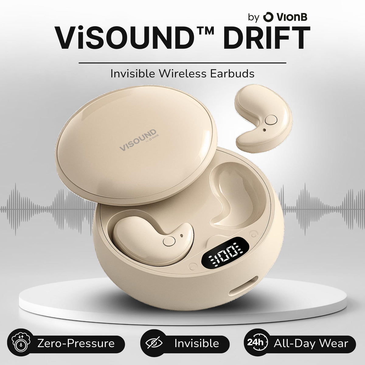 Visound Drift small-ear fit supports secure comfort during workouts.