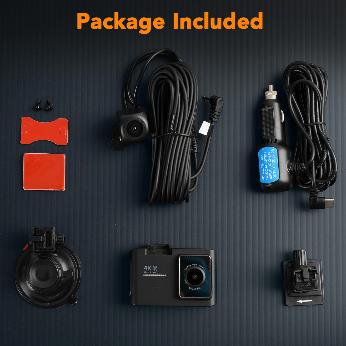 VitalCam 3 inch IPS screen with free 64GB card for instant playback