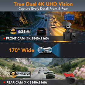 VitalCam built‑in GPS for route tracking and data on the go