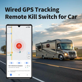 Professional installation guide for VITALGLOW GPS tracker wiring.