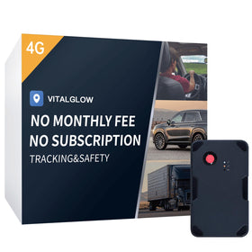 VITALGLOW GPS Tracker no-subscription design enables hassle-free vehicle monitoring