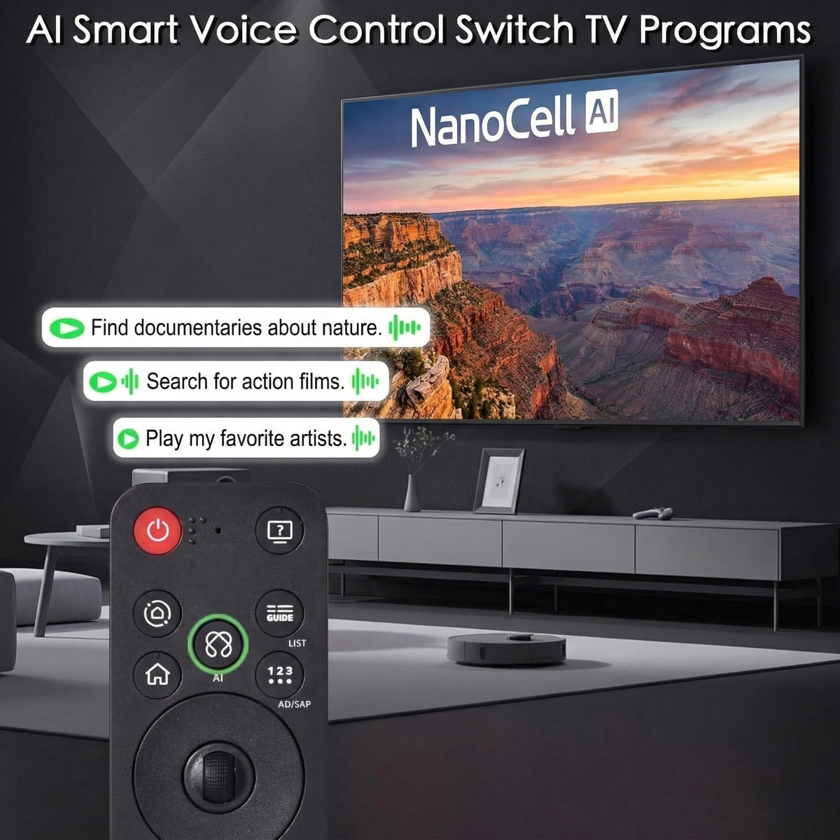 VIVCASE remote shortcut buttons highlighted, instant streaming access benefit