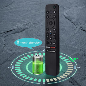 Voice control button enables hands free commands on Sony TV