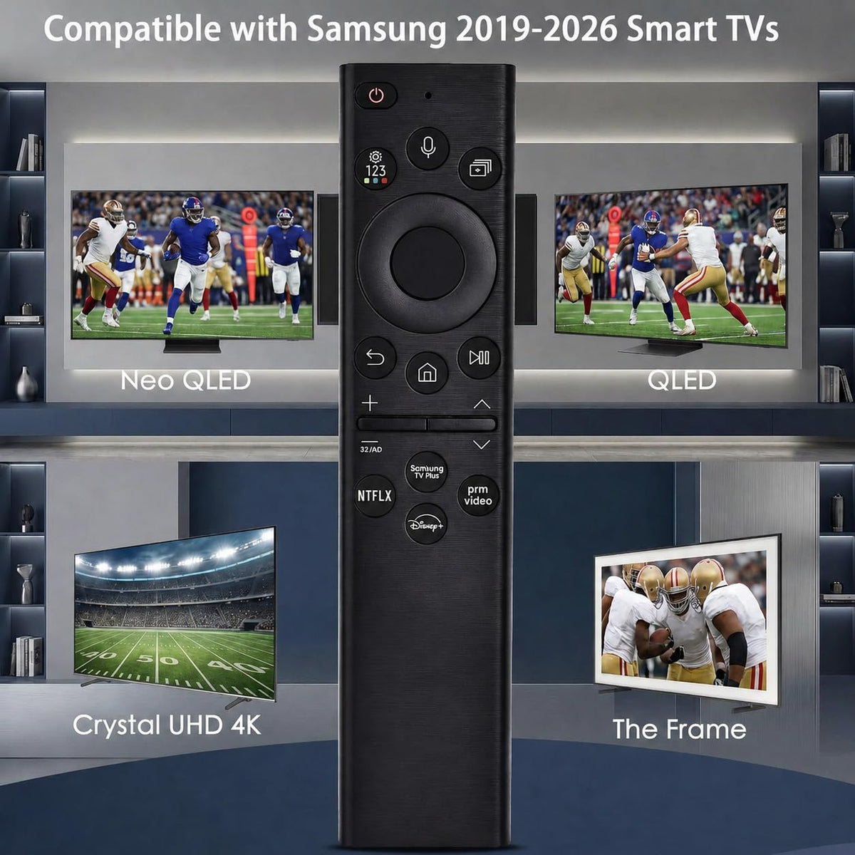 VIVCASE voice remote pairing process shown on screen, fast setup.