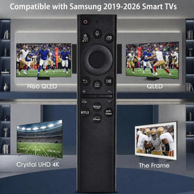 VIVCASE voice remote pairing process shown on screen, fast setup.