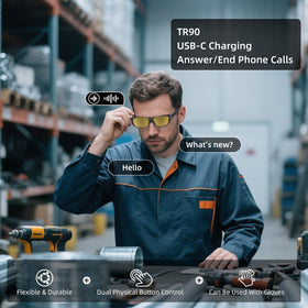 ViView grey photochromic lenses adapting to outdoor light