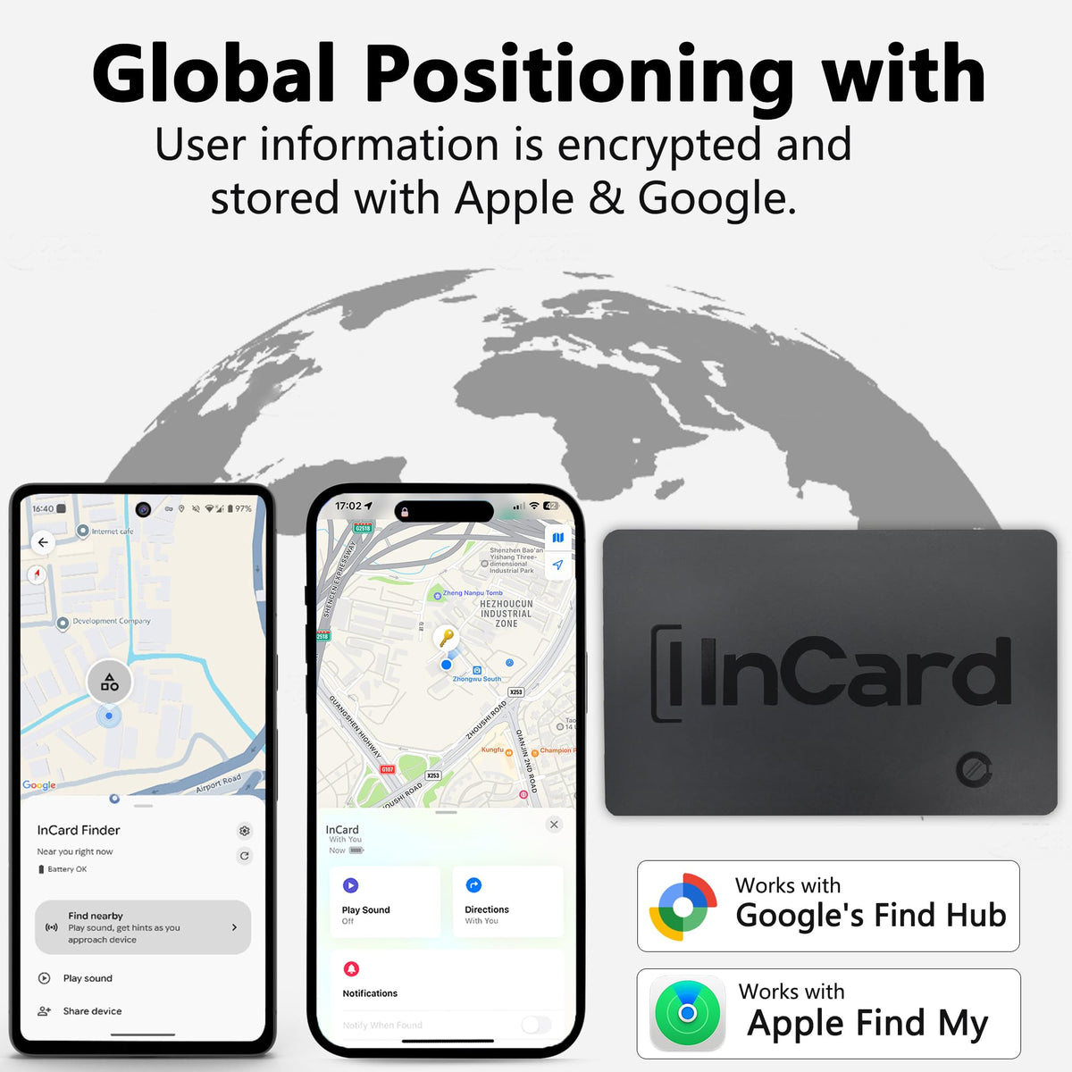 Vivitagx Tracker encrypts location data for privacy protection.