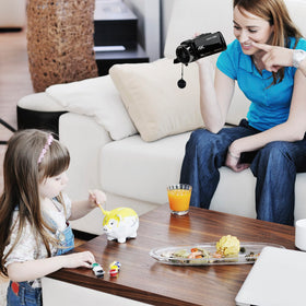Vivitar remote and cables included for quick setup