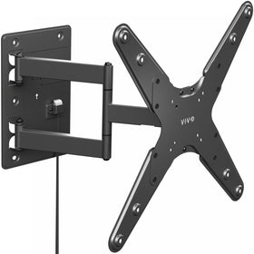 VIVO front view of RV TV mount showing sturdy frame and clean finish, secure installation benefit