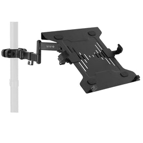 VIVO front view of laptop arm showing compact space-saving design and durability
