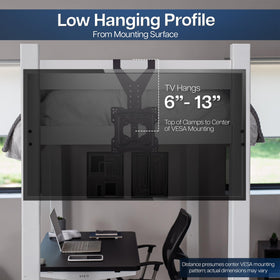 VIVO hanger installed on door edge illustrating non-permanent mounting benefit
