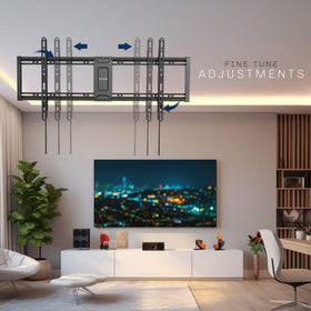 VIVO installed in living room showing professional appearance and space saving