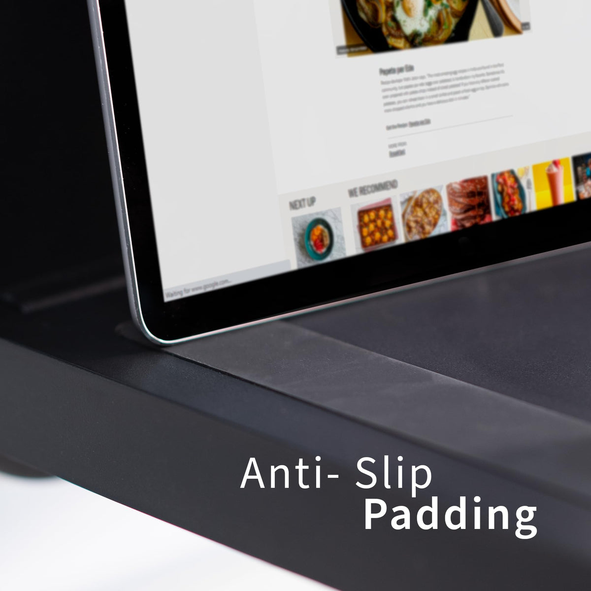 VIVO magnetic laptop stand in use on a workplace wall