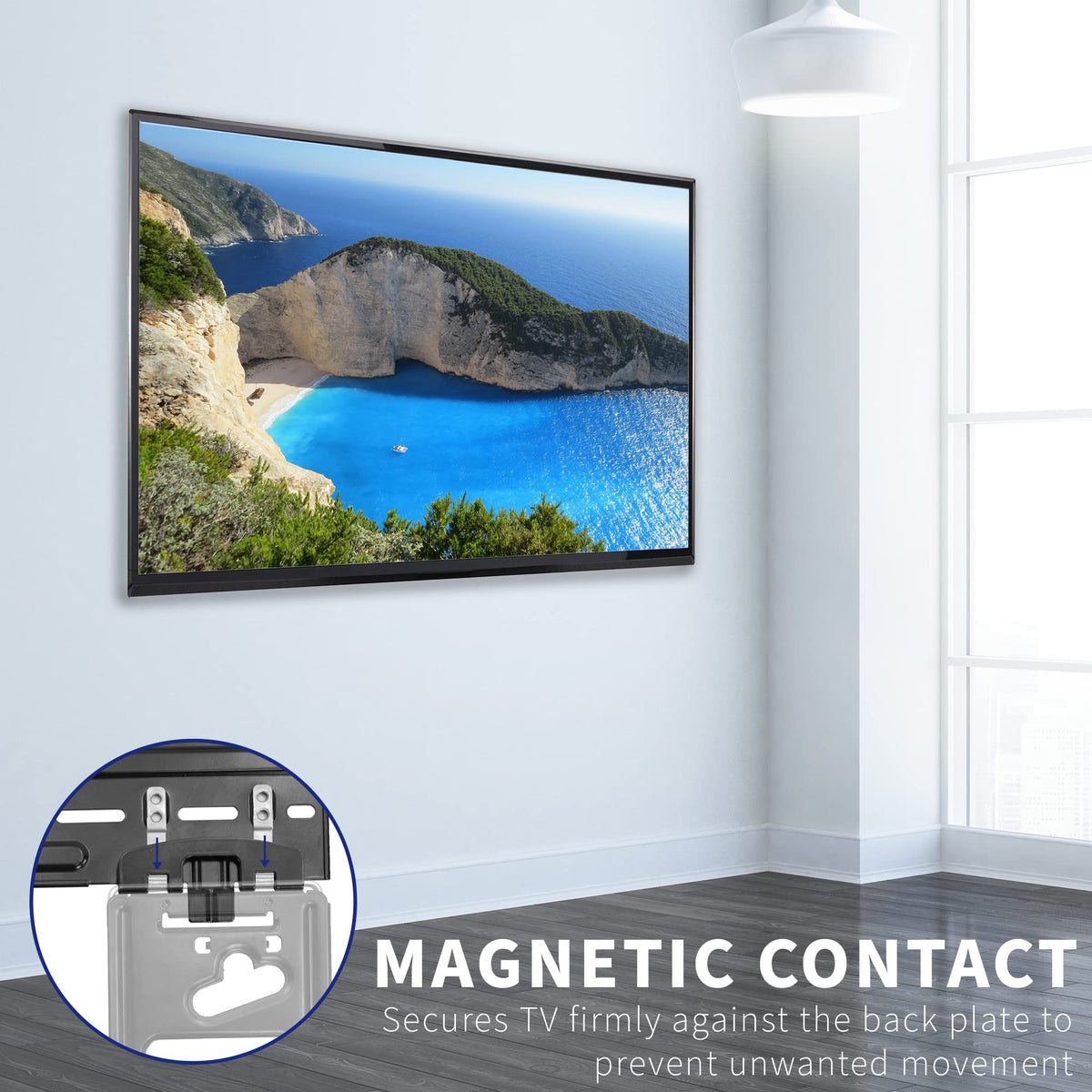 VIVO lifestyle shot in living room showing sleek look and modern appeal