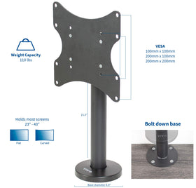 VIVO side angle illustrating swivel adjustment for improved sightlines