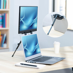 VIVO side profile highlighting adjustable support leg for stability