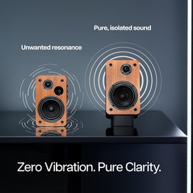 VIVO STAND-SP2A-S black finish blends with any setup