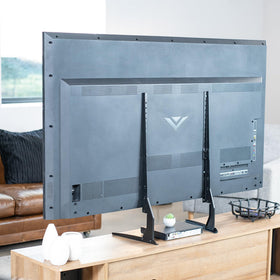 VESA range compatibility supports 75x75mm to 800x400mm.