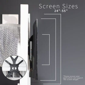 VIVO black steel finish texture highlighting durable construction and sleek look benefit