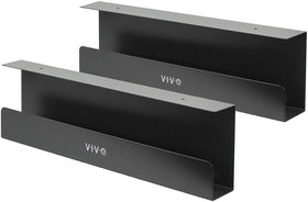 VIVO front view of tray showing slim profile and clean cable concealment benefit