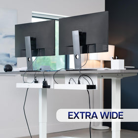 VIVO tray side profile displaying slim steel design for durable support