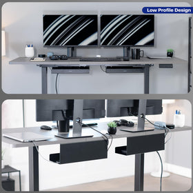 VIVO two trays side by side showing extra capacity and zone organization benefit