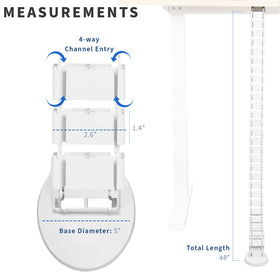 VIVO vertebrae close-up of snap-together links illustrating flexible adjustment