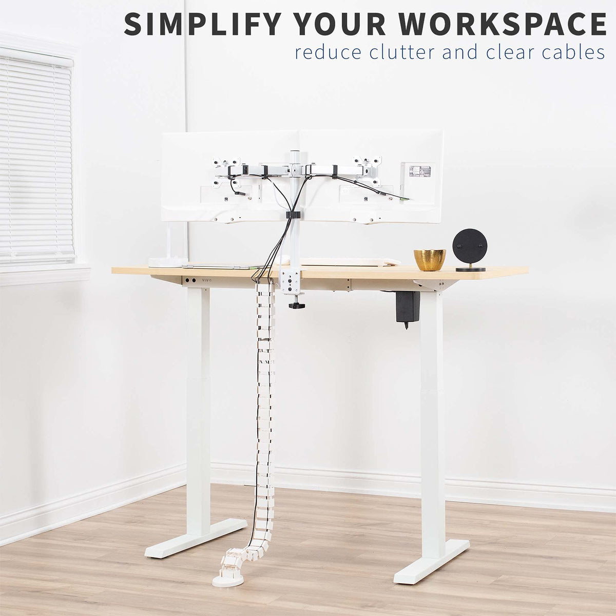 VIVO vertebrae top hook detail highlighting easy screw mounting