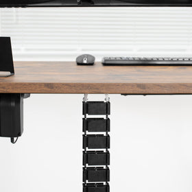 VIVO Vertebrae top-hook installation attaches under the desk neatly