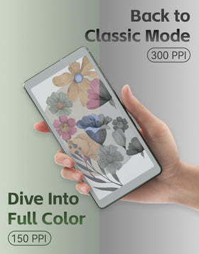 VIWOODS AiPaper Reader C adjustable warm and cool light for any setting