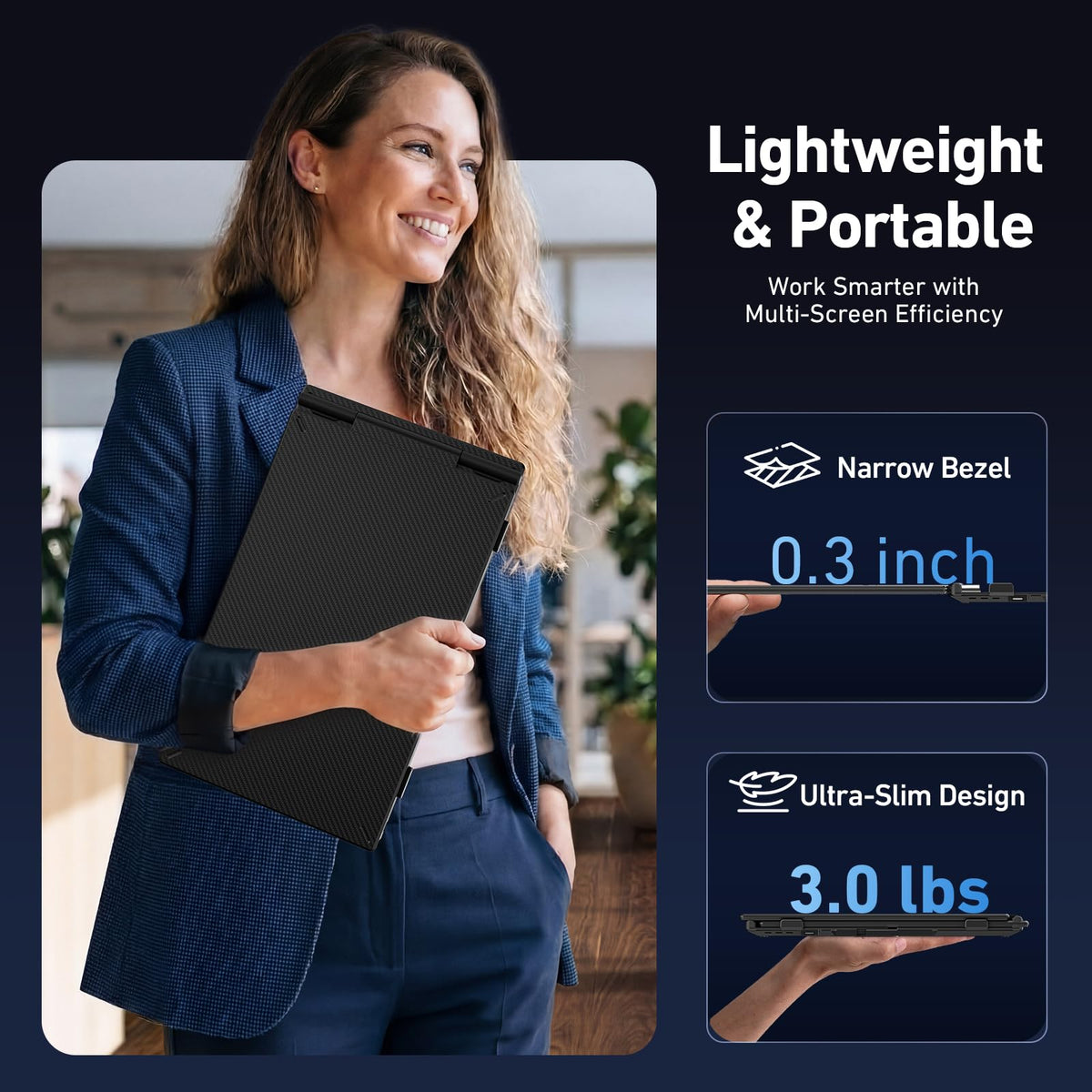 Vixtan adjustable stand with 180-degree rotation for versatile laptop positioning.