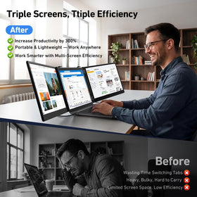 Vixtan FHD IPS 14-inch display with vivid color and wide viewing angle.