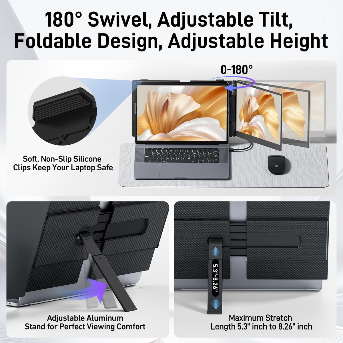 Vixtan portable second screen enables multitasking on the go