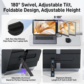 Vixtan portable second screen enables multitasking on the go