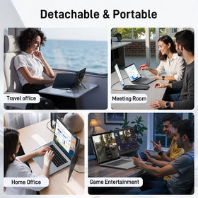 Vixtan travels light and fits into a bag for meetings