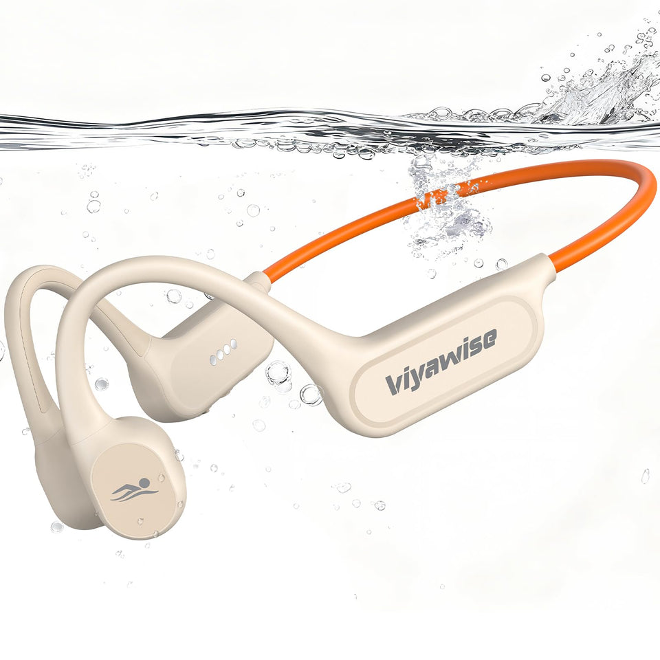 viyawise B11 front view showing sleek open‑ear frame and controls for sport use