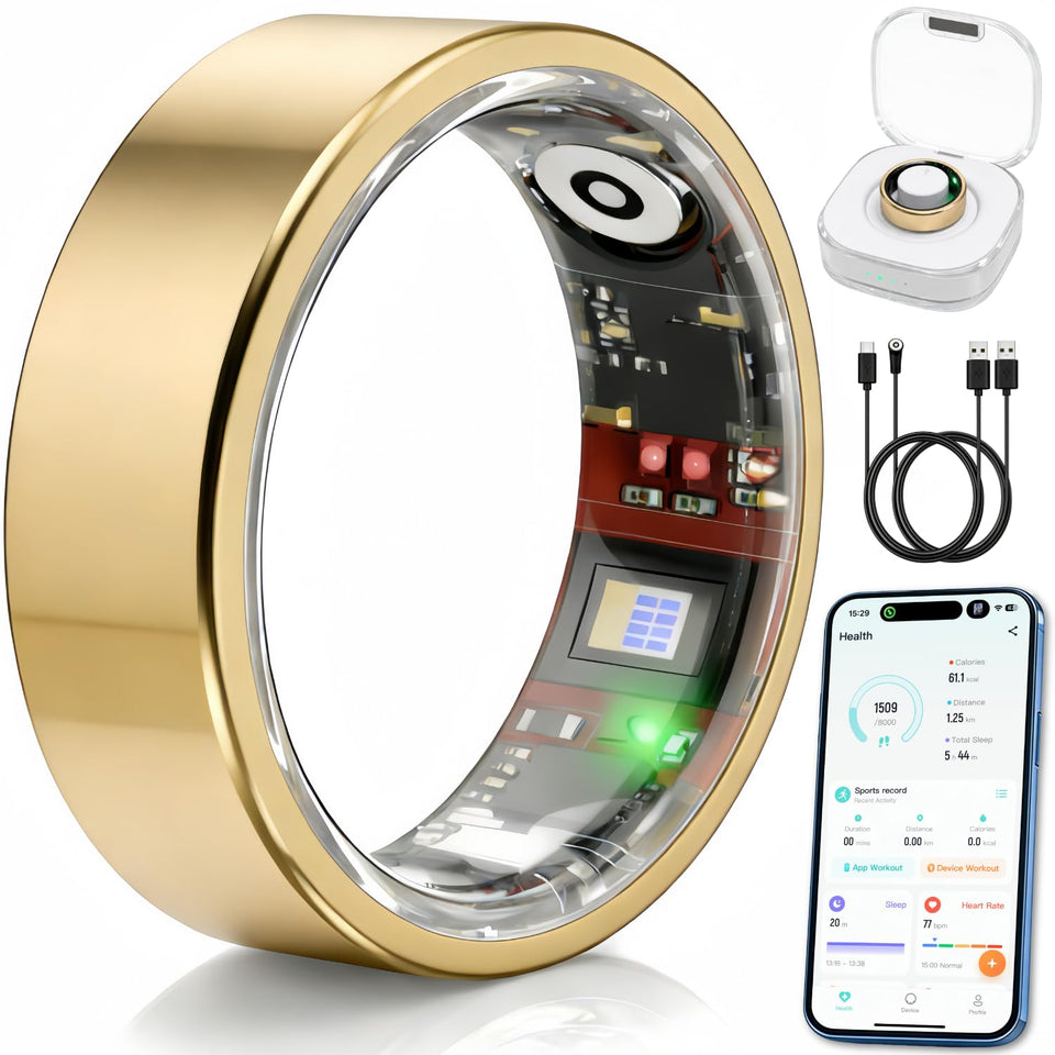 VIYONA front view of ring packaging highlighting included components and benefit