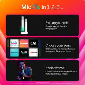 VIZIO MicMe TV remote compatibility via HDMI eARC.