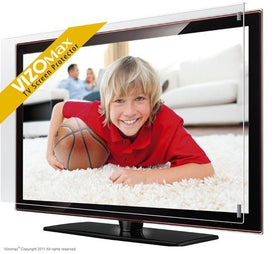 Vizomax 55-inch screen protector application tool included for easy setup.
