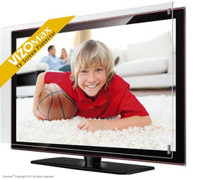Vizomax 85-86 inch TV protector ideal for families, hotels, schools, and other spaces.