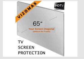 Vizomax clear 65-inch TV screen protector maintains crisp picture