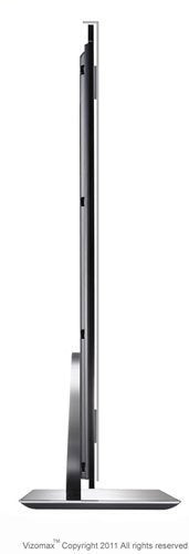 Vizomax family living room setup with screen protector.
