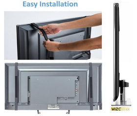 Vizomax preserves the TV’s original aesthetics with an unnoticeable edge.