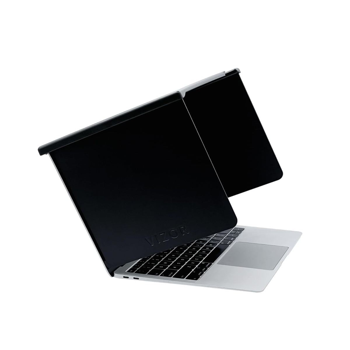 The Outdoor Workplace VIZOR front view showing shade and clearer screen visibility