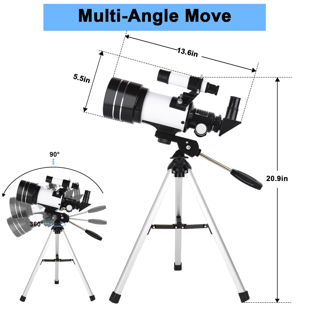 VJJB lens close-up revealing coated optics for brighter clearer views