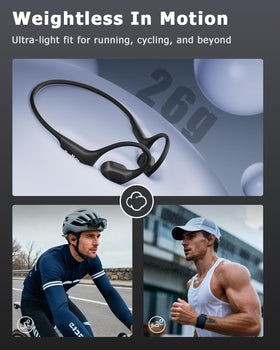 VLOP Bluetooth 6.0 streaming provides low-latency audio for workouts.