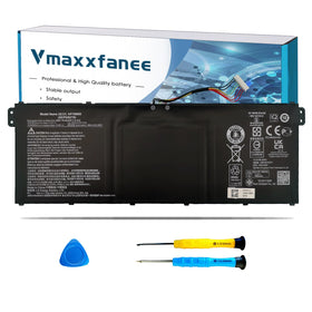 Vmaxxfanee battery front packaging showing model and compatibility for fast replacement