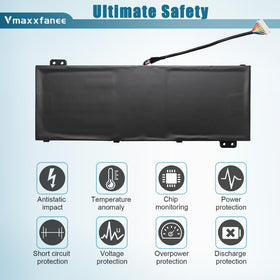 Vmaxxfanee installed inside an Acer Nitro 5 demonstrating proper fit and restored runtime