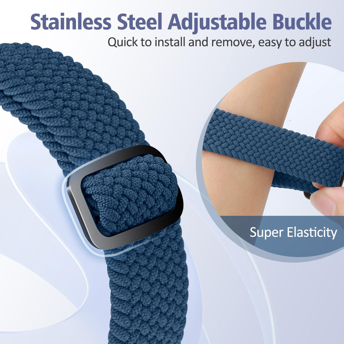 VNDAPT color-variety elastic bands brighten Fitbit Charge 6 outfits